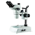 Wide field 6.7-45x inpesction trinocular 3d microscope